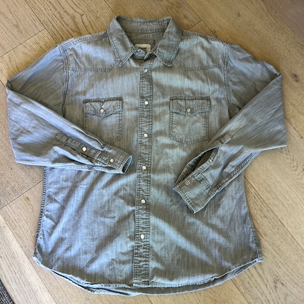 Paper denim & cloth denim shirt.
